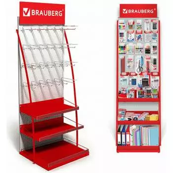 Напольная стойка для размещения товара BRAUBERG 504874