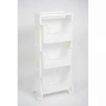 Напольная трехярусная этажерка Violet Лофт 770306