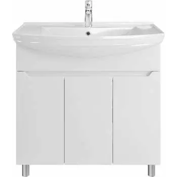 Напольная тумба для ванной комнаты Sanstar Bianca 85 239.1-1.5.1.