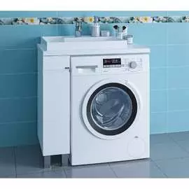 Напольная тумба под умывальник над стиральной машиной Юпитер 80х50 СаНта