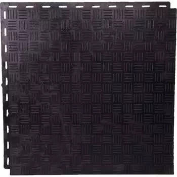 Напольное резиновое покрытие Литер ТРАНСФОРМЕР МИНИ, рисунок РИФЛЕНЫЙ КВАДРАТ 643-LR-ТФМ-РИФК-24-РЕЗ