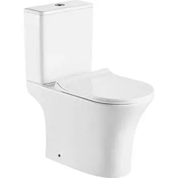 Напольный безободковый унитаз Azario FRETTA ROUND 83868