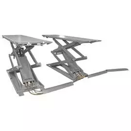 Напольный короткий ножничный подъемник KraftWell