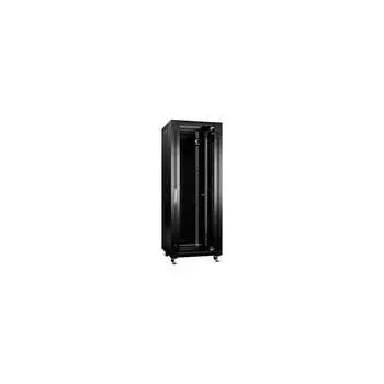 Напольный монтажный телекоммуникационный шкаф для оборудования Cabeus SH-05C-32U60/100-BK