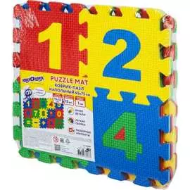 Напольный мягкий коврик-пазл ЮНЛАНДИЯ