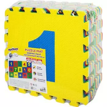 Напольный мягкий коврик-пазл ЮНЛАНДИЯ