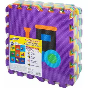 Напольный мягкий коврик-пазл ЮНЛАНДИЯ