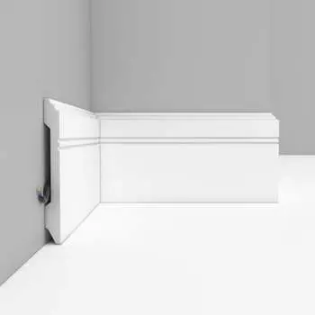 Напольный плинтус Decomaster D105-115 ДМ