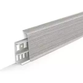 Напольный плинтус DECONIKA Д-П85 253 ЯСН СЕР