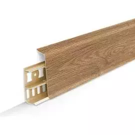 Напольный плинтус DECONIKA Д-П85 221 ДУБ ЯНТ