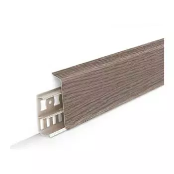 Напольный плинтус DECONIKA Д-П55 215 ДУБ СНЖ