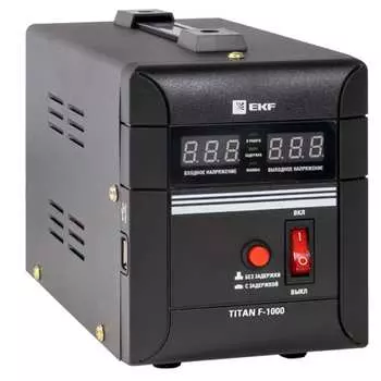 Напольный стабилизатор напряжения EKF TITAN F-1000 PROxima stab-f-1000