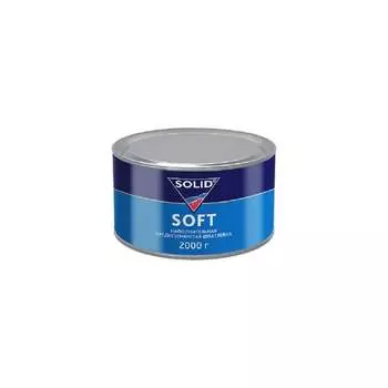 Наполнительная среднезернистая шпатлевка SOLID SOFT 0242.02000
