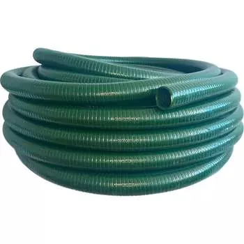 Напорно-всасывающий спирально-армированный шланг НОВЭМ СЕВЕР Север_10атм_40мм_15, зеленый
