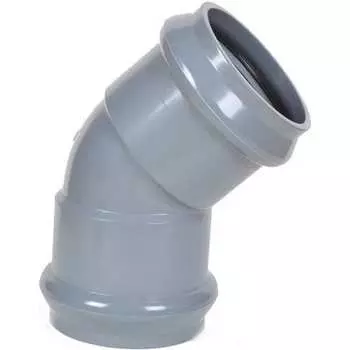 Напорный двухраструбный НПВХ отвод AQUAVIVA AQV103160 26514