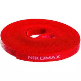 Нарезаемая стяжка-липучка NIKOMAX NMC-CTV05M-09-RL-RD