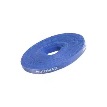 Нарезаемая стяжка-липучка NIKOMAX NMC-CTV05M-25-RL-BL
