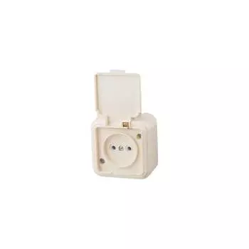 Наружная брызгозащищенная розетка Юпитер Стандарт JP7430-06