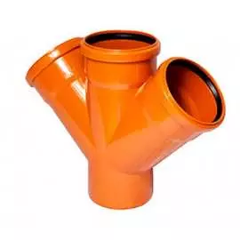 Наружная канализационная крестовина АТЛАС ПЛАСТ SPNE450000110