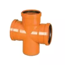 Наружная канализационная крестовина АТЛАС ПЛАСТ SPNE000000110