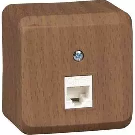 Наружная компьютерная розетка Systeme Electric Этюд KOMA-001T