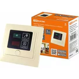 Наружная панель TDM ELECTRIC Таймыр Не беспокоить и Уборка SQ1814-0701