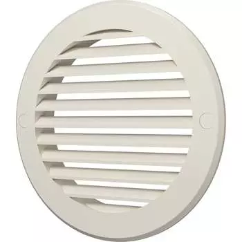 Наружная вентиляционная круглая решетка ERA 16РКН 16РКН Ivory