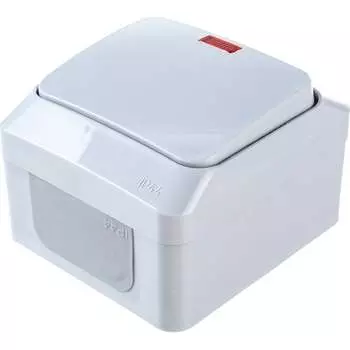 Наружный одноклавишный выключатель Systeme Electric Lexel Этюд BA10-045C