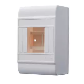 Наружный пластиковый распределительный щиток Lezard под 4 модуля 731-2000-0S4