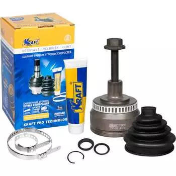 Наружный шрус для а/м audi/ауди a4 1.6-2.8 (94-01), a6 1.8-2.8 (97-05) , skoda superb/шкода суперб 2.0 (01-08) KRAFT