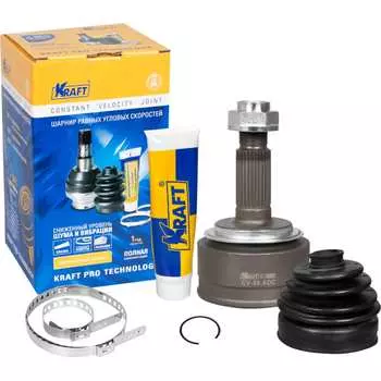 Наружный шрус для а/м honda accord vii/хонда аккорд 7 2.4 (03-08), cr-v ii 2.0 (01-07) mt, at KRAFT