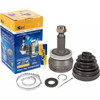 Наружный шрус для а/м hyundai santa fe/хендай санта фе (06-) 2.0-2.7 mt, at abs KRAFT
