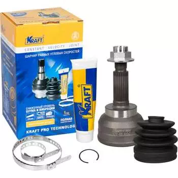 Наружный шрус для а/м kia rio/киа рио 1.3-1.5 (00-05) , mazda/мазда 121 1.1-1.3 (87-96), 323 1.3-1.6 (85-93) mt KRAFT