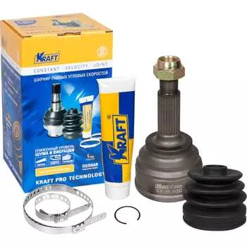 Наружный шрус для а/м kia rio/киа рио 1.5 (00-05), rio ii/рио 2 1.6 (05-) , mazda/мазда 323 1.3-1.7 (85-91) dohc m KRAFT