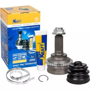 Наружный шрус для а/м kia shuma/киа шума 1.5-1.8 (97-04) , mazda/мазда 626 1.8-2.0 (97-02) abs KRAFT
