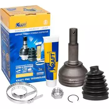 Наружный шрус для а/м nissan qashqai/ниссан кашкай 2.0 (07-13), juke/жук 1.6 (10-), x-trail/х-траил 2.0 (07-13) KRAFT