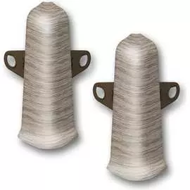 Наружный угол для плинтуса DECONIKA Д-П55-Нк-Ф2 215 ДУБ СНЖ