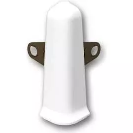 Наружный угол для плинтуса DECONIKA Д-П55-Нк-Ф2 001 БЕЛ