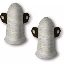 Наружный угол для плинтуса Ideal Классик К-П85-Нк-Ф2 253 ЯСН СЕР