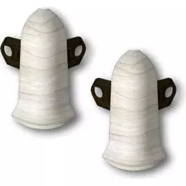 Наружный угол для плинтуса Ideal Классик К-П55-Нк-Ф2 267 КЛН БЕЛ