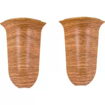 Наружный угол для плинтуса Ideal Классик К-П55-Нк-Ф2 206 дуб КНЧ