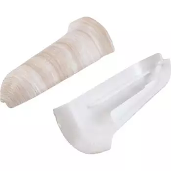 Наружный угол для плинтуса Ideal Классик К-П70-Нк-Ф2 267 КЛН БЕЛ