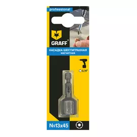 Шестигранная магнитная насадка GRAFF 321345