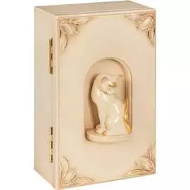 Настенная ключница BOGACHO Кошка Грация 75101/кремовый