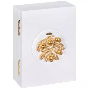 Настенная ключница BOGACHO Oliva Branch 2 71199/БлГолд