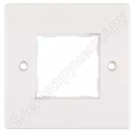 Настенная лицевая панель для вставок формата Mosaic 45х45мм NIKOMAX NMC-PL86X86F