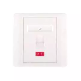 Настенная лицевая панель NETLAN EC-FP-1KJ-WT-10