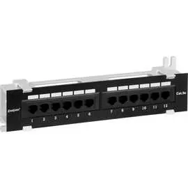 Настенная патч-панель ExeGate EPPW-12-8P8C-C5e-FR 256754