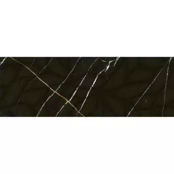 Настенная плитка Eletto Ceramica black and gold struttura 24,2x70 см 508171101