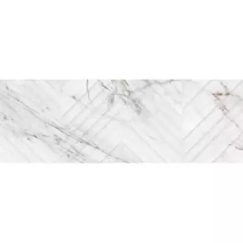 Настенная плитка Eletto Ceramica calacatta grey struttura linea 24,2x70 см 509231101